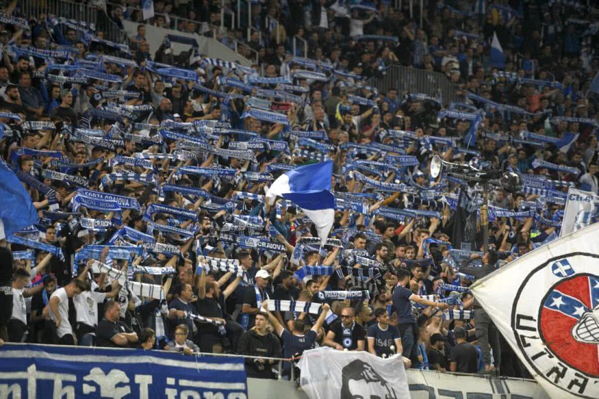 VIDEO+FOTO Atmosferă fantastică la Craiova! Un nou record stabilit pe stadionul "Ion Oblemenco" + Fetele de la SCM Craiova au cântat cu suporterii