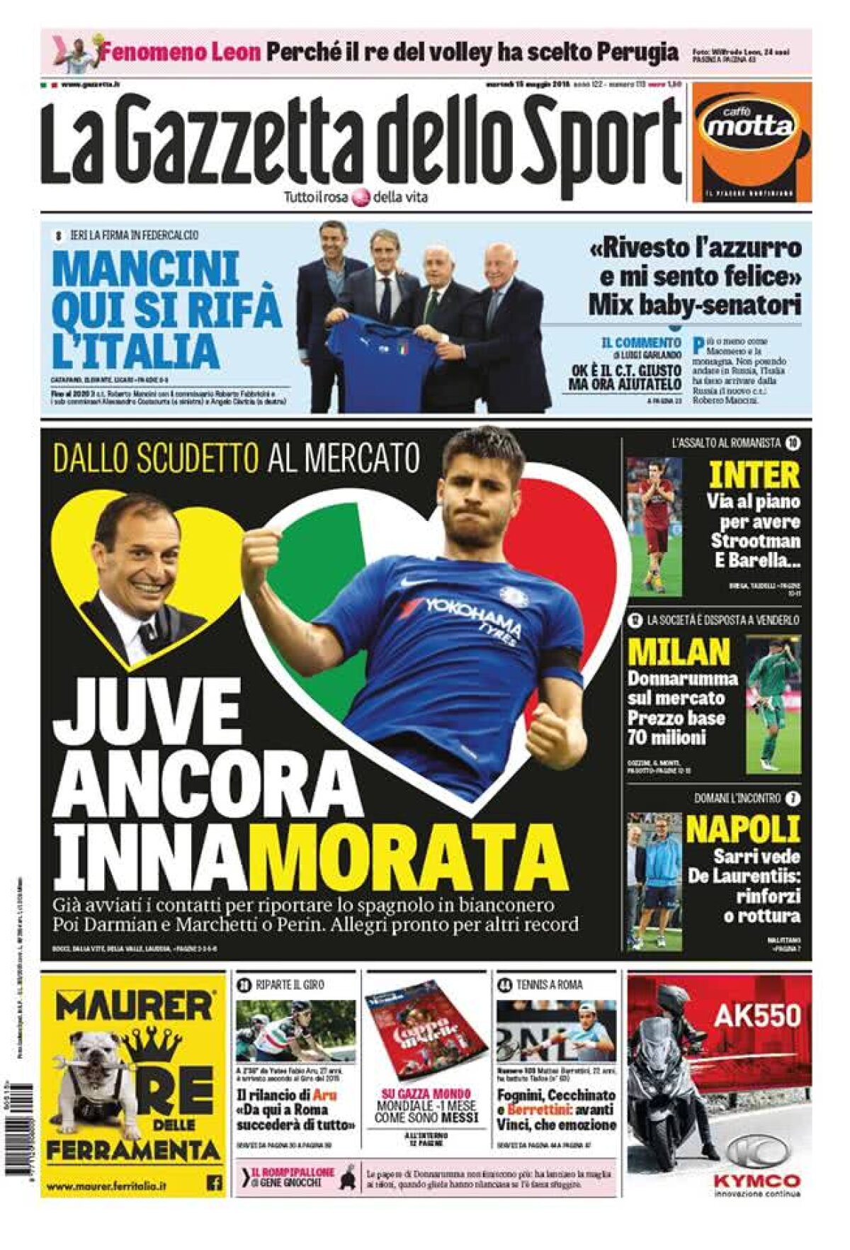 Ce scriu azi ziarele de sport din lume (15 mai 2018)