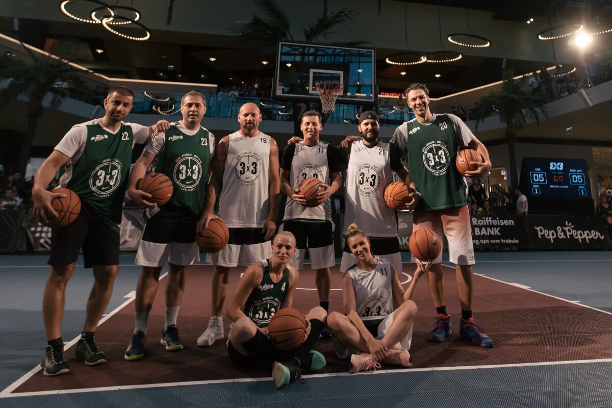 GALERIE FOTO A fost show maxim în weekend » Lora, Stelea și Andrei Pavel, staruri pe terenul de baschet la 3x3 Challenge 