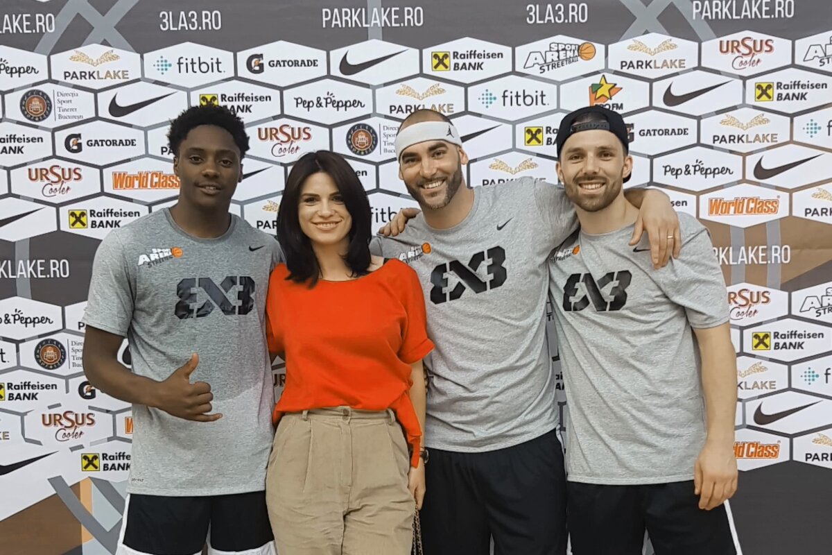 GALERIE FOTO A fost show maxim în weekend » Lora, Stelea și Andrei Pavel, staruri pe terenul de baschet la 3x3 Challenge 