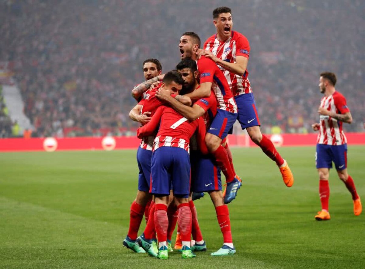 VIDEO + FOTO GriezMagic! Starul lui Atletico Madrid a lovit de două ori în finala Europa League, câștigată lejer cu Marseille