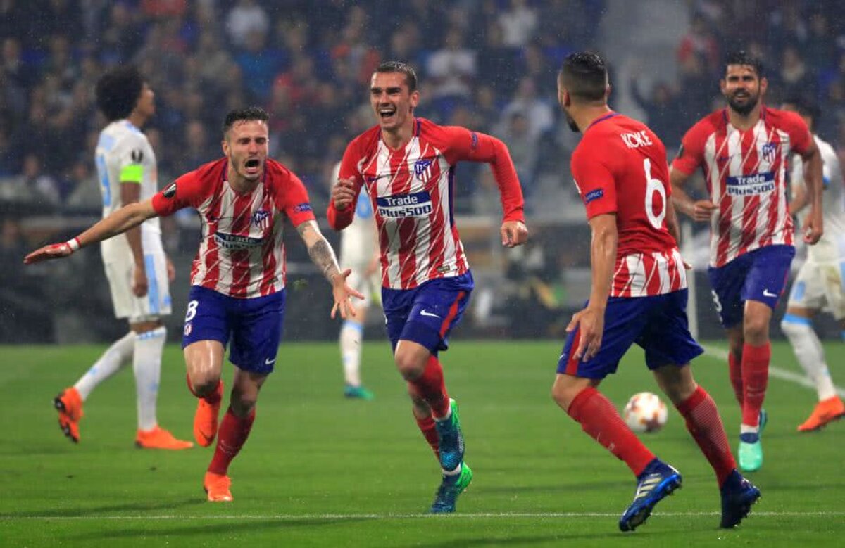 VIDEO + FOTO GriezMagic! Starul lui Atletico Madrid a lovit de două ori în finala Europa League, câștigată lejer cu Marseille