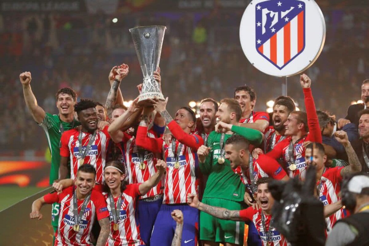 VIDEO + FOTO GriezMagic! Starul lui Atletico Madrid a lovit de două ori în finala Europa League, câștigată lejer cu Marseille