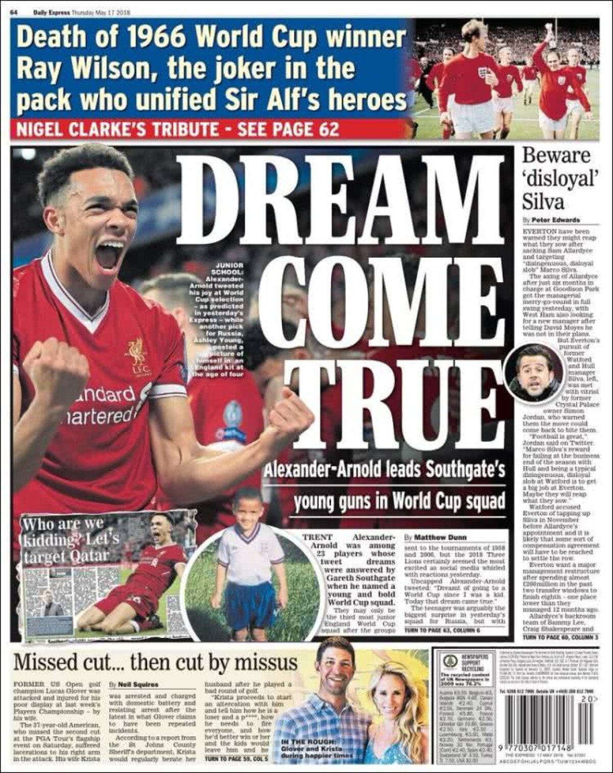 Ce scriu azi ziarele de sport din lume (17 mai 2018)