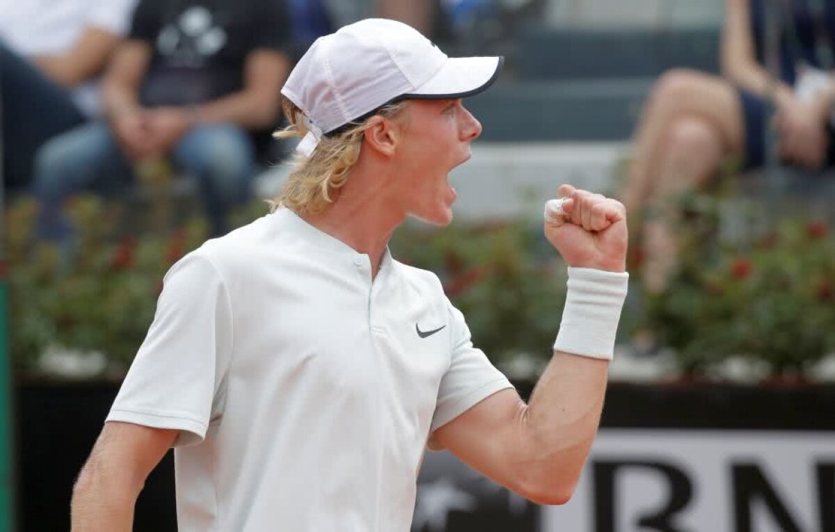 ATP ROMA. FOTO + VIDEO Rafael Nadal își ia revanșa în fața lui Denis Shapovalov și se califică în sferturi la Roma » Punct sclipitor reușit de Nadal