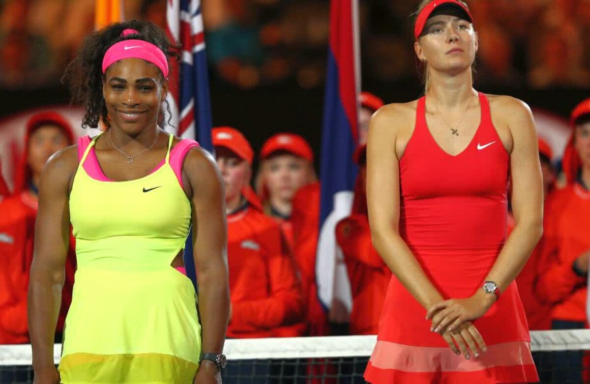 SIMONA HALEP - MARIA SHARAPOVA // Maria Sharapova i-a lăsat mască pe jurnaliști! Ce a putut să spună despre Serena Williams la ultima conferință de presă