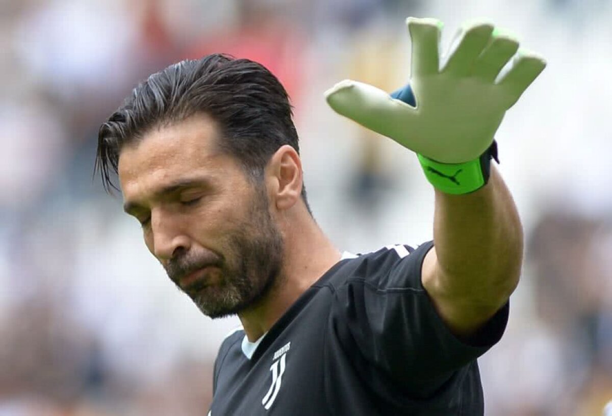 VIDEO+FOTO Buffon, storia di un grande amore » Legendarul portar și-a luat adio în lacrimi de la Juventus + petrecere pentru trofeul de campioană