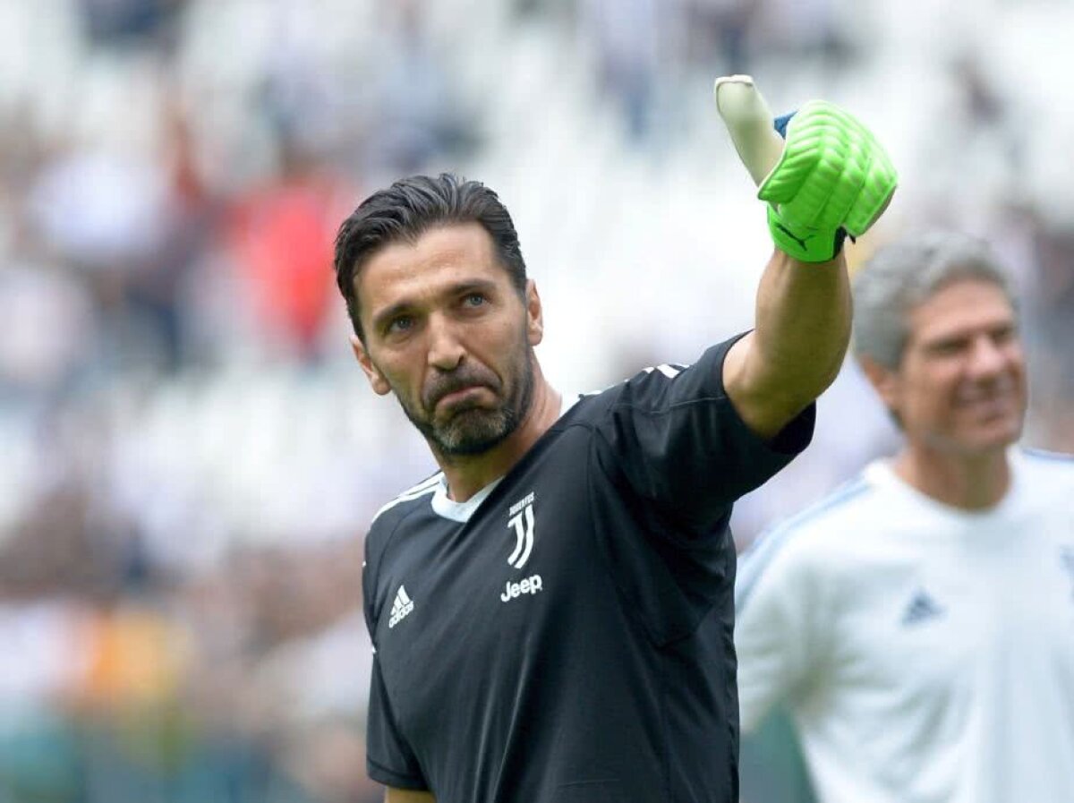 VIDEO+FOTO Buffon, storia di un grande amore » Legendarul portar și-a luat adio în lacrimi de la Juventus + petrecere pentru trofeul de campioană