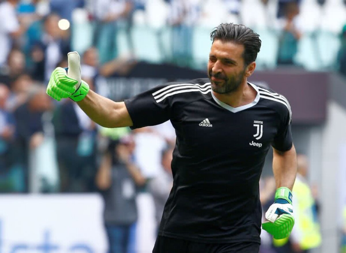 VIDEO+FOTO Buffon, storia di un grande amore » Legendarul portar și-a luat adio în lacrimi de la Juventus + petrecere pentru trofeul de campioană