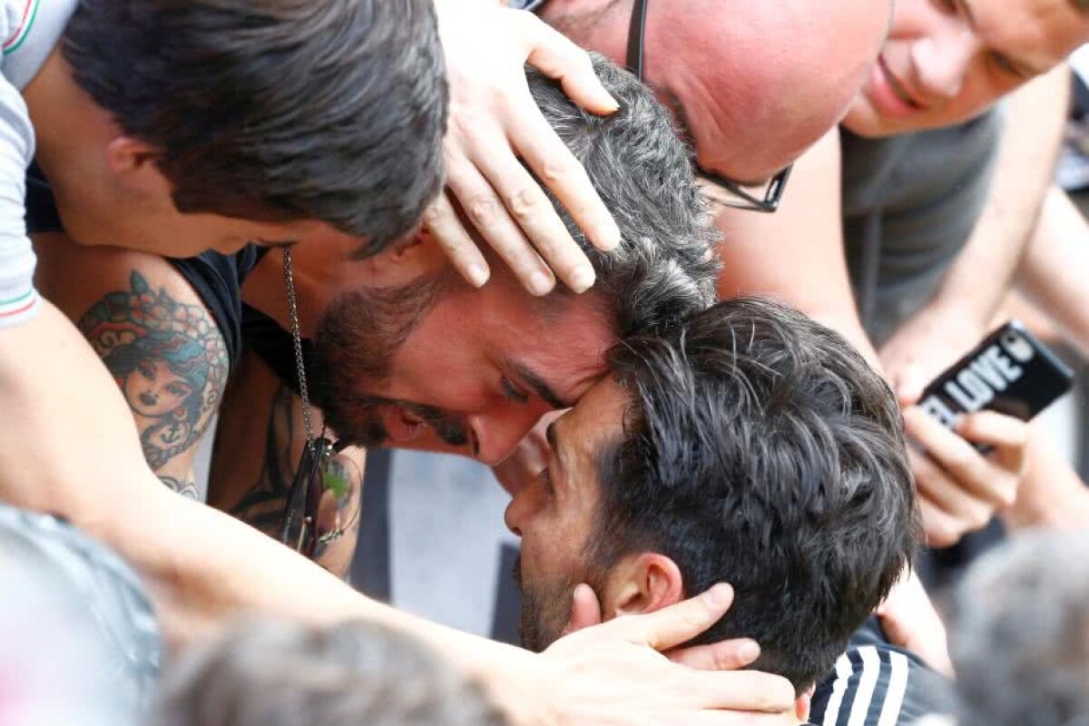 VIDEO+FOTO Buffon, storia di un grande amore » Legendarul portar și-a luat adio în lacrimi de la Juventus + petrecere pentru trofeul de campioană