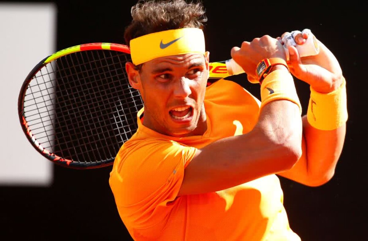 VIDEO + FOTO Regele zgurii nu se dezminte » Rafa Nadal nu i-a dat nicio șansă lui Novak Djokovic și e în finala turneului de la Roma! Schimbul uluitor reușit de cei doi campioni