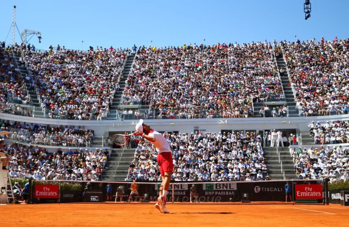 VIDEO + FOTO Regele zgurii nu se dezminte » Rafa Nadal nu i-a dat nicio șansă lui Novak Djokovic și e în finala turneului de la Roma! Schimbul uluitor reușit de cei doi campioni