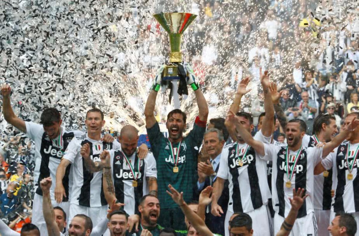 VIDEO+FOTO Buffon, storia di un grande amore » Legendarul portar și-a luat adio în lacrimi de la Juventus + petrecere pentru trofeul de campioană