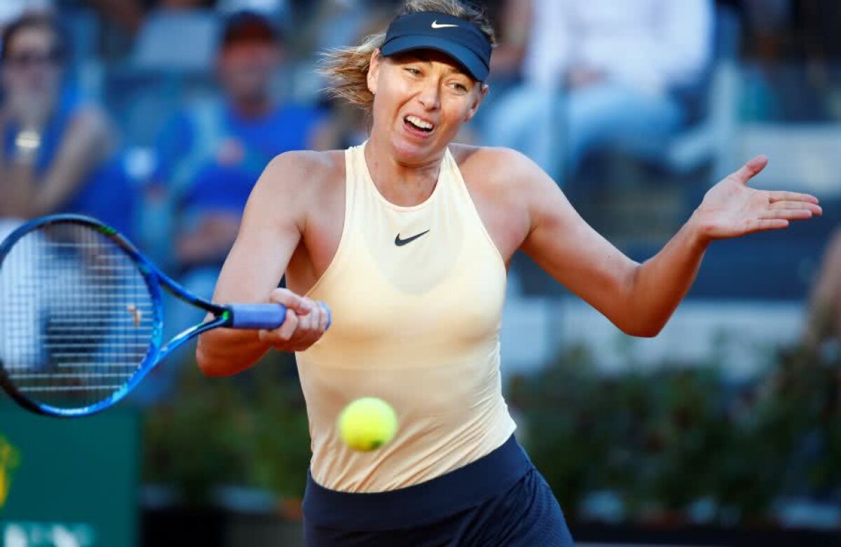 VIDEO + FOTO FA-BU-LOS! Simona Halep o învinge pe Maria Sharapova după un meci dramatic! Cu cine și când joacă finala de la Roma