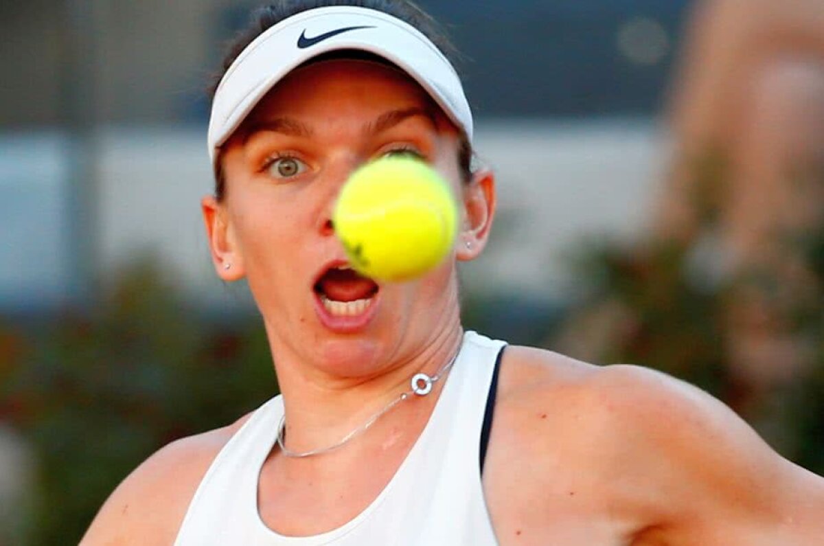 VIDEO + FOTO FA-BU-LOS! Simona Halep o învinge pe Maria Sharapova după un meci dramatic! Cu cine și când joacă finala de la Roma