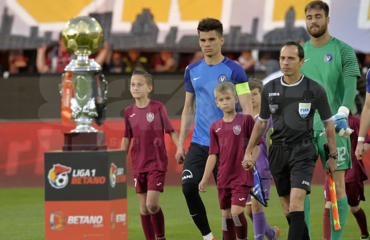 FOTO + VIDEO CENTENAR în Gruia! CFR Cluj este campioana 100 a Ligii 1, după 1-0 cu Viitorul! Al patrulea titlu din istoria clubului ardelean, care o egalează pe U Craiova