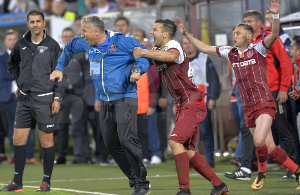 FOTO + VIDEO CENTENAR în Gruia! CFR Cluj este campioana 100 a Ligii 1, după 1-0 cu Viitorul! Al patrulea titlu din istoria clubului ardelean, care o egalează pe U Craiova