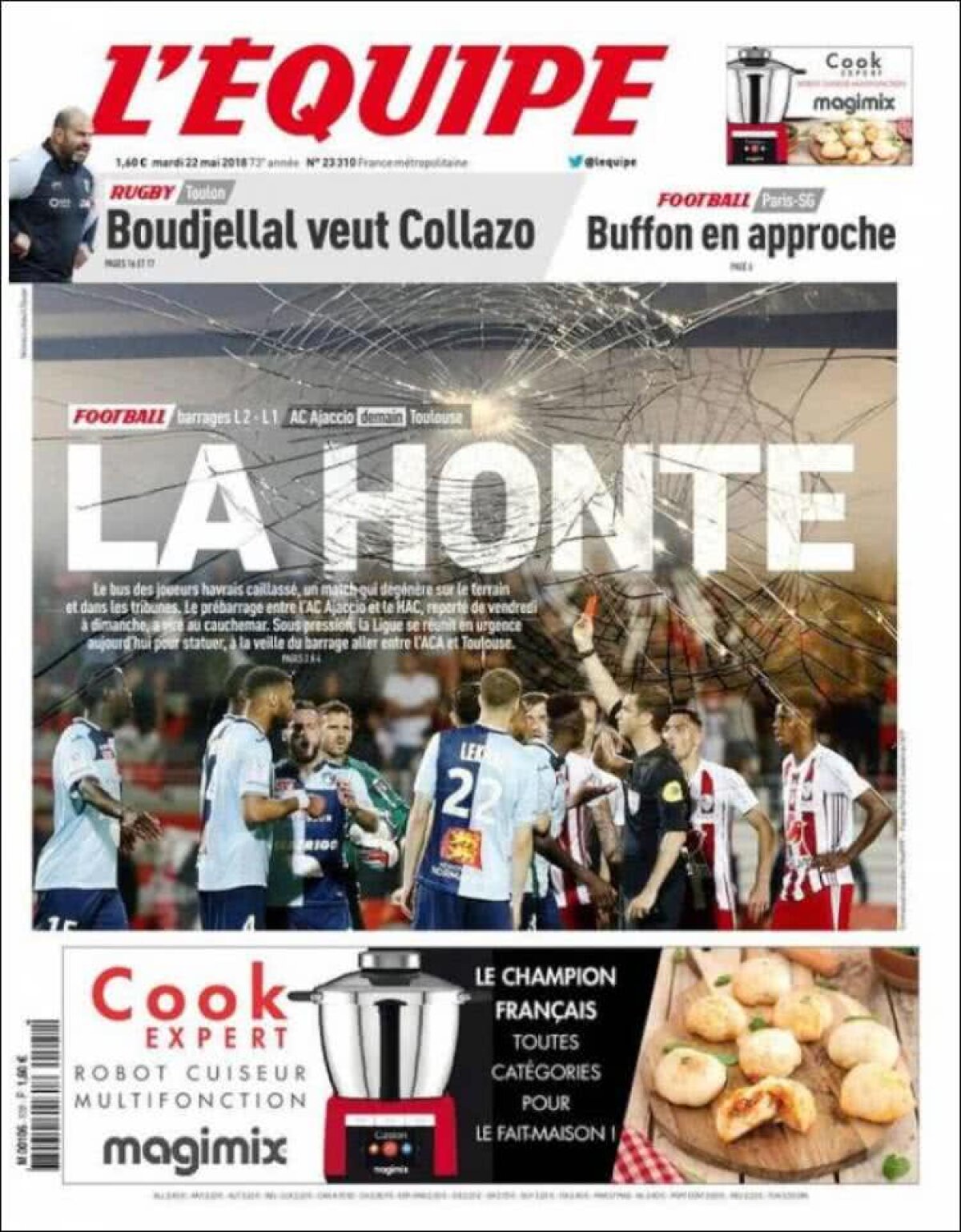 Ce scriu azi ziarele de sport din lume (22 mai 2018)