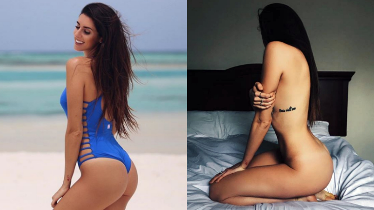 FOTO Un selfie care a aprins Spania » Cine e tânăra superbă care s-a pozat cu Ronaldo și a ajuns în revistele mondene