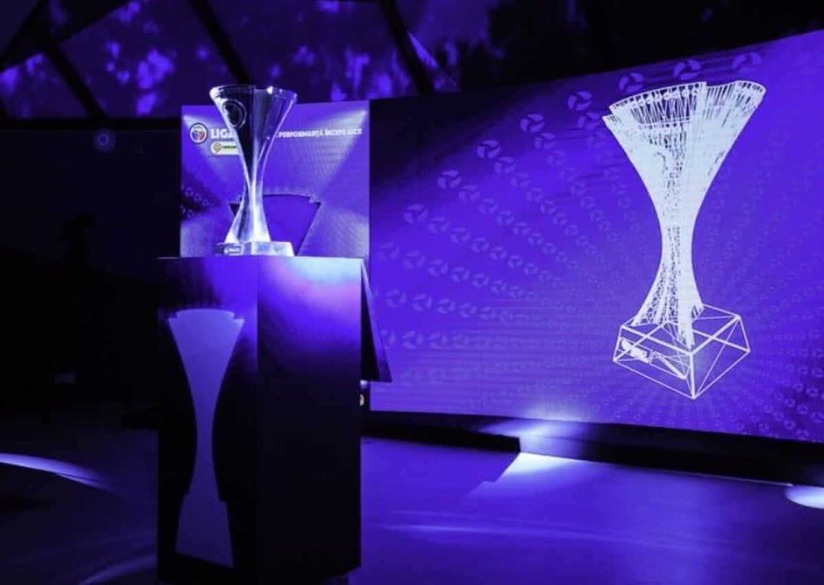 GALERIE FOTO Trofeul pentru câștigătoarea Ligii a 2-a aduce cu cel din Europa League 