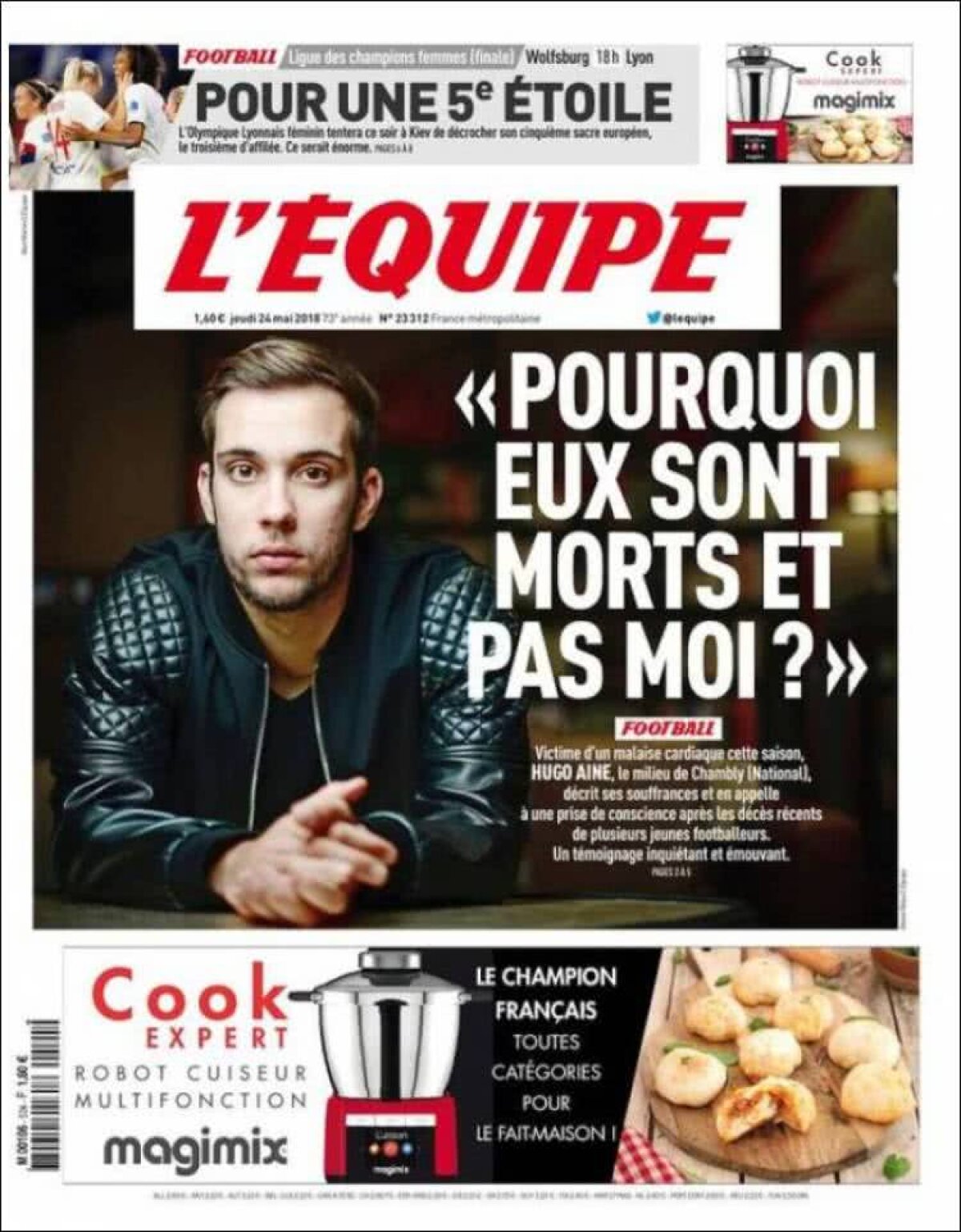 Ce scriu azi ziarele de sport din lume (24 mai 2018)