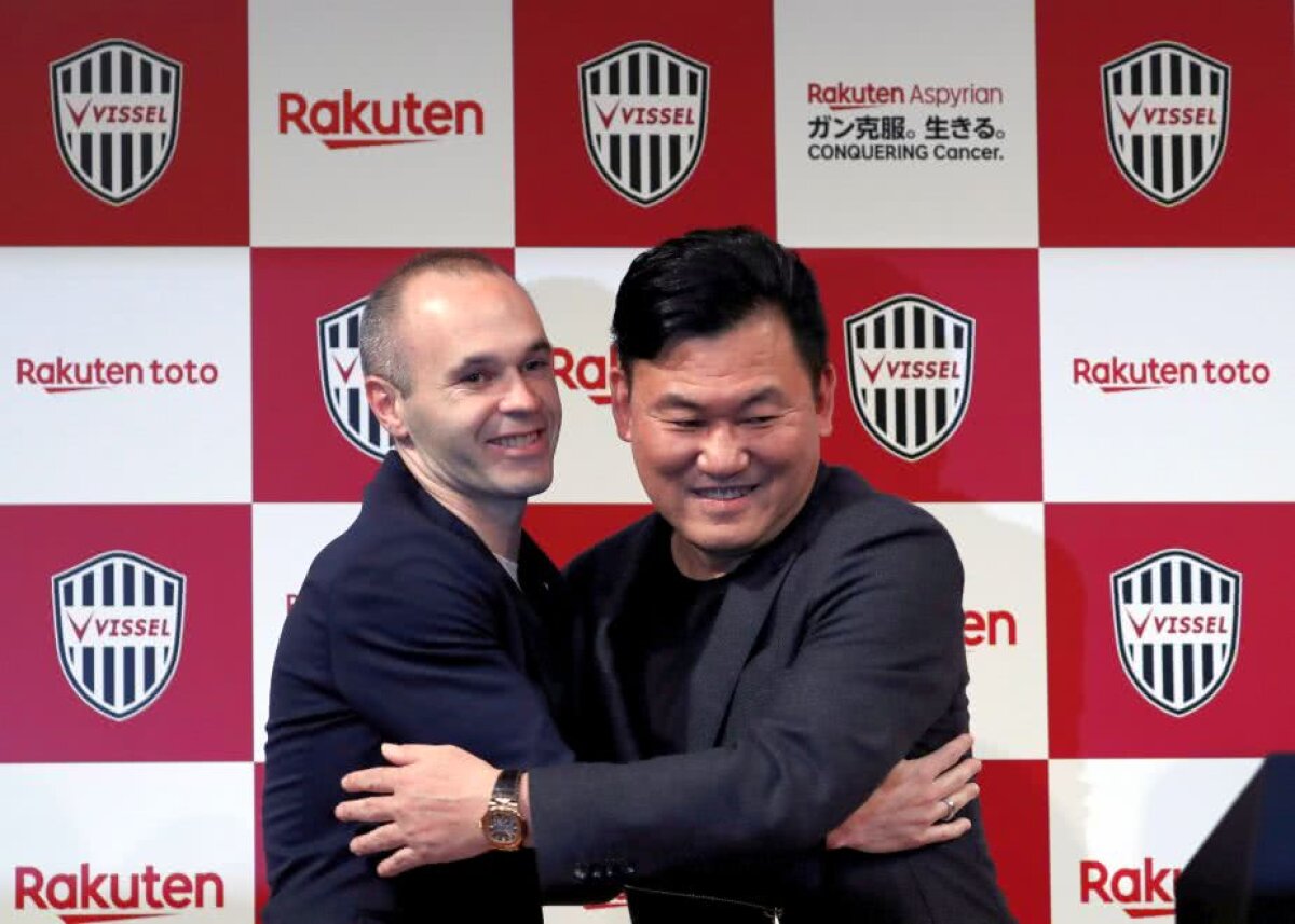 VIDEO+FOTO Oficial! Iniesta, prezentat la Vissel Kobe în fața a 300 de ziariști. ”Am avut multe oferte, dar Japonia e o țară frumoasă, cu o cultură la fel de frumoasă”