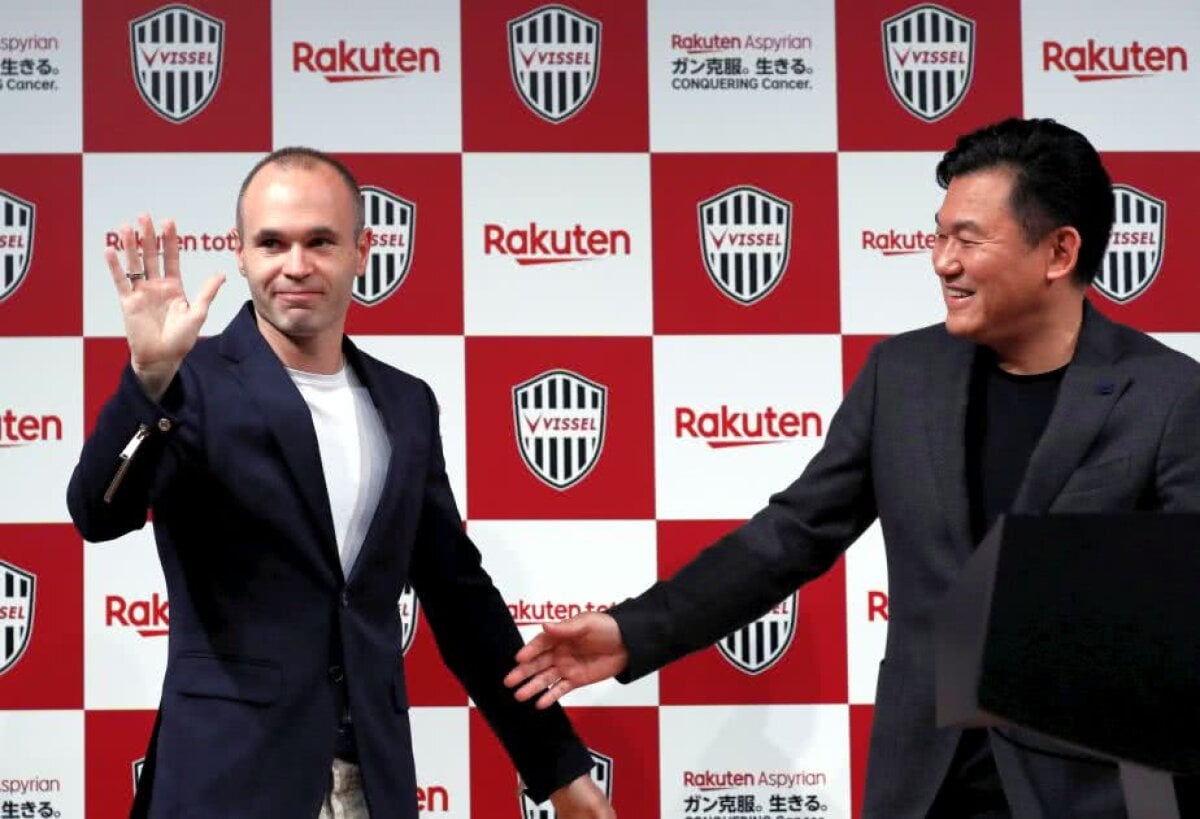 VIDEO+FOTO Oficial! Iniesta, prezentat la Vissel Kobe în fața a 300 de ziariști. ”Am avut multe oferte, dar Japonia e o țară frumoasă, cu o cultură la fel de frumoasă”