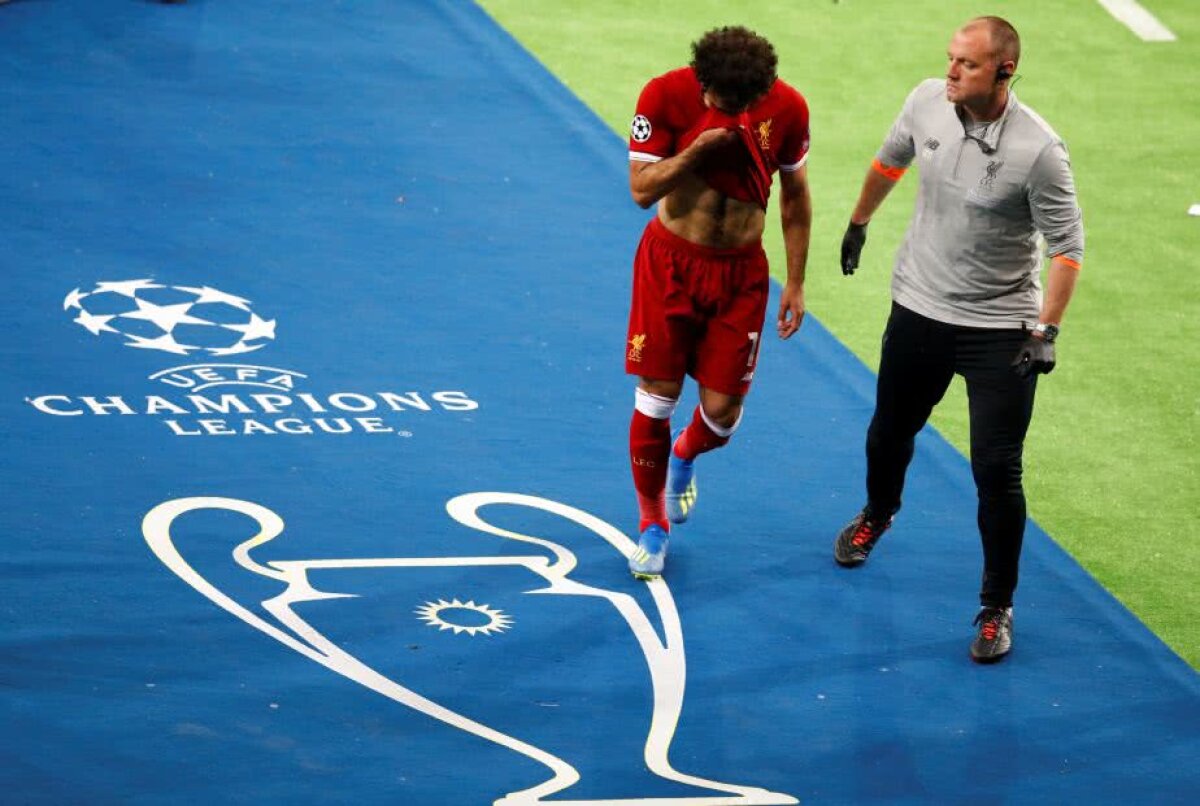 VIDEO+FOTO Salah și Carvajal au părăsit terenul plângând în hohote » Momente devastatoare în finala Ligii Campionilor