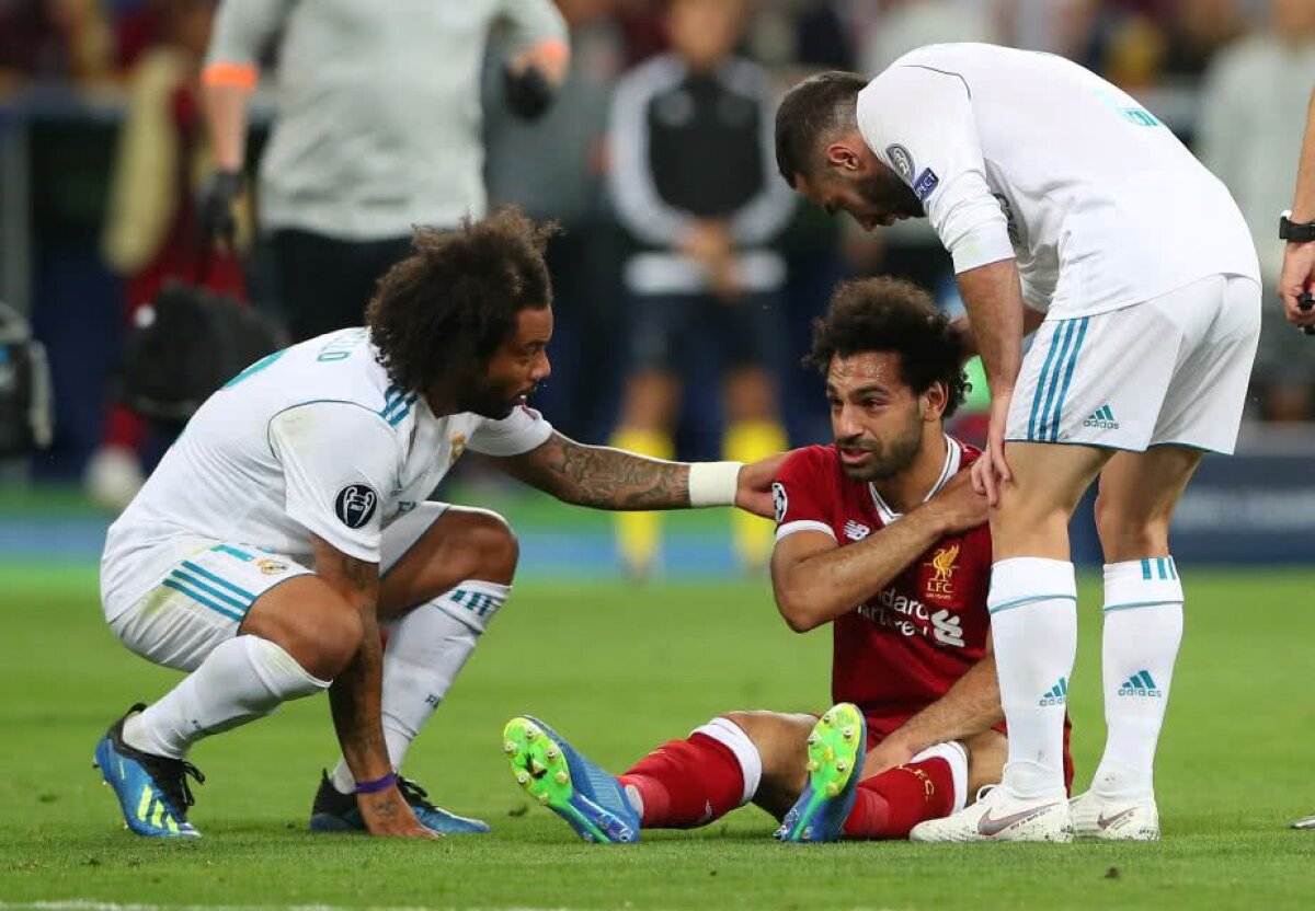 VIDEO+FOTO Salah și Carvajal au părăsit terenul plângând în hohote » Momente devastatoare în finala Ligii Campionilor