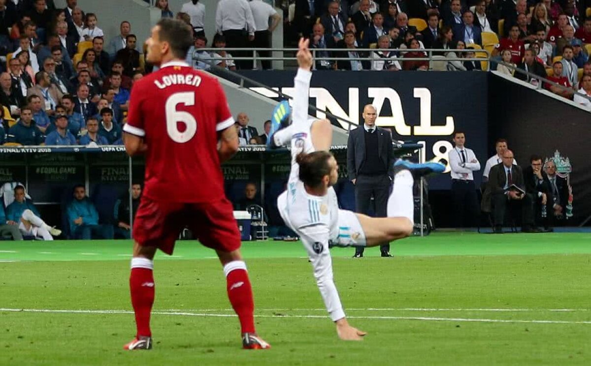 VIDEO+FOTO Gol absolut ULUITOR marcat de Gareth Bale » Vezi AICI "foarfeca" galezului cu Liverpool și cum a reacționat Zidane!