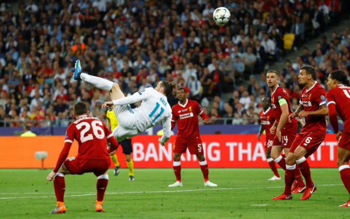 VIDEO+FOTO Gol absolut ULUITOR marcat de Gareth Bale » Vezi AICI "foarfeca" galezului cu Liverpool și cum a reacționat Zidane!