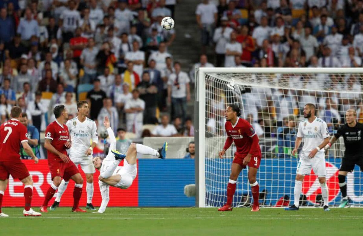 VIDEO+FOTO Gol absolut ULUITOR marcat de Gareth Bale » Vezi AICI "foarfeca" galezului cu Liverpool și cum a reacționat Zidane!