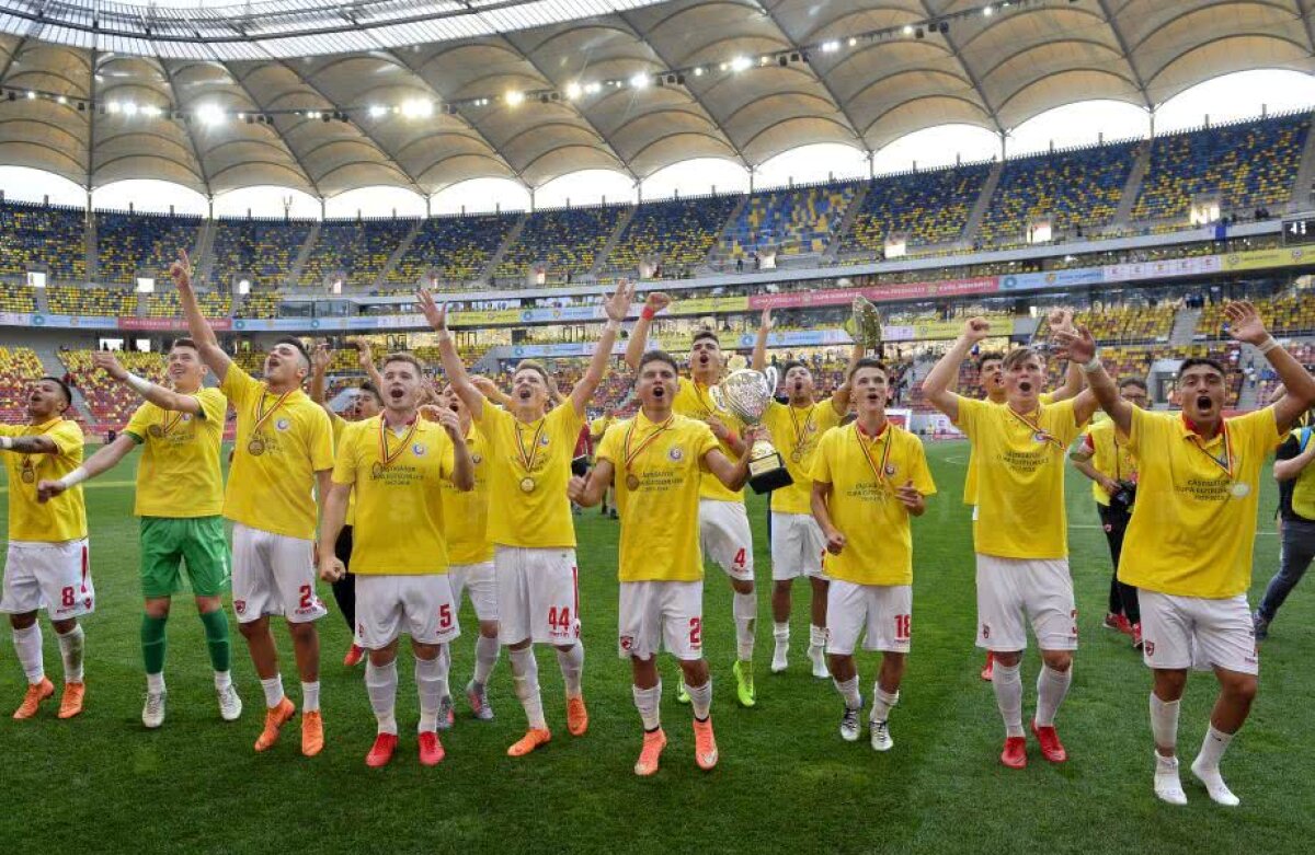 VIDEO + FOTO New Dinamo prinde contur! "Câinii" se impun dramatic la penalty-uri în derby-ul cu FCSB din finala Cupei României U19