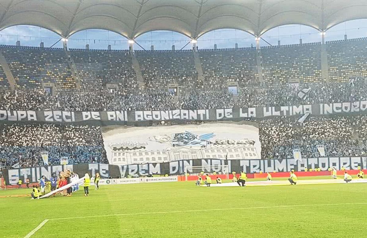 VIDEO + FOTO Scenografia oltenilor din finala Cupei României: "Știința, te vrem din nou triumfătoare!" » Replica fanilor sibieni