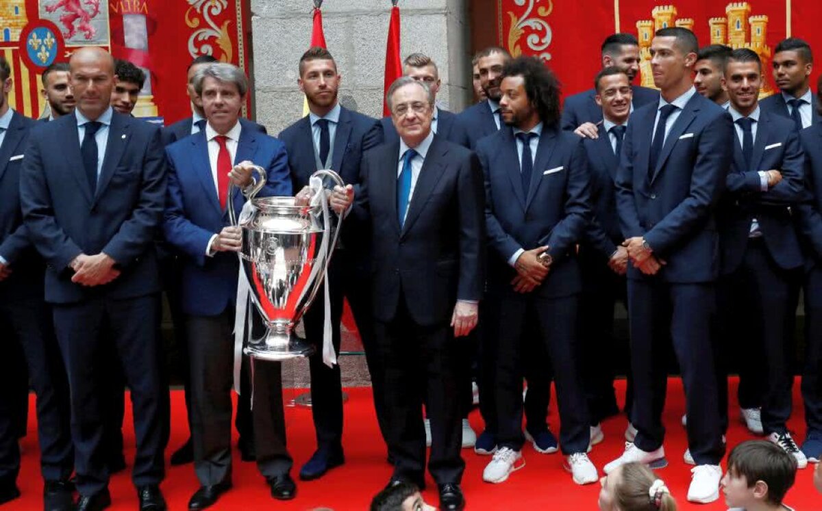 FOTO Fiesta blanca! Real Madrid a sărbătorit cu fanii câștigarea Ligii Campionilor » Traseul complet + Invitații surpriză la festivitate