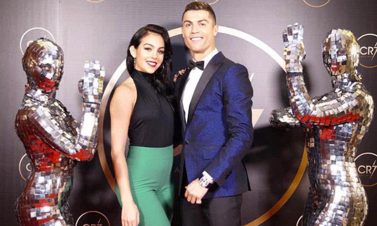 FOTO Trofeu și pentru Georgina » Sărut pătimaș pentru Ronaldo: a sărbătorit cu iubita victoria din Liga Campionilor