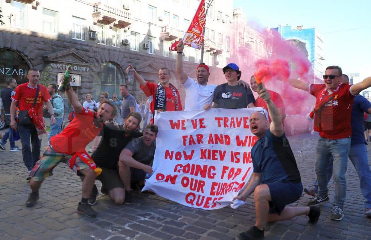 GALERIE FOTO Cum au trăit reporterii GSP finala Ligii » 100.000 de oameni au readus la viață spiritul Kievului pentru un week-end