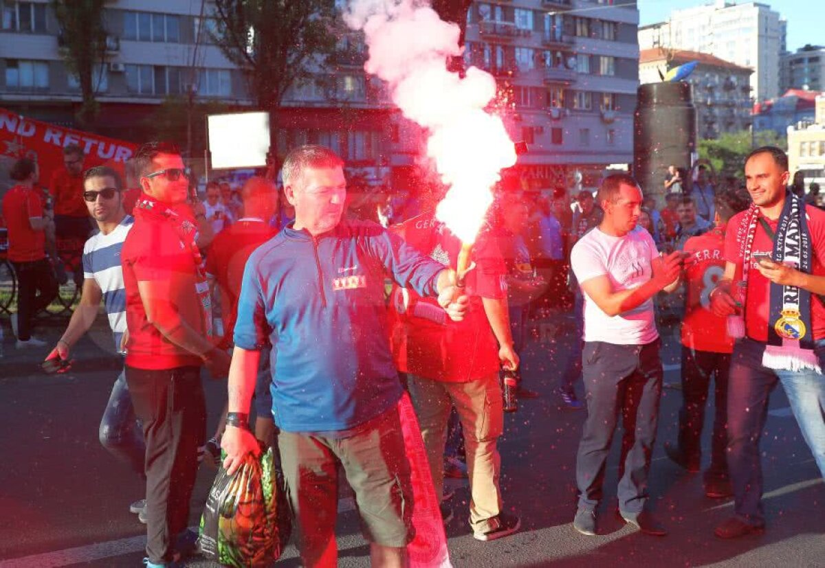 GALERIE FOTO Cum au trăit reporterii GSP finala Ligii » 100.000 de oameni au readus la viață spiritul Kievului pentru un week-end