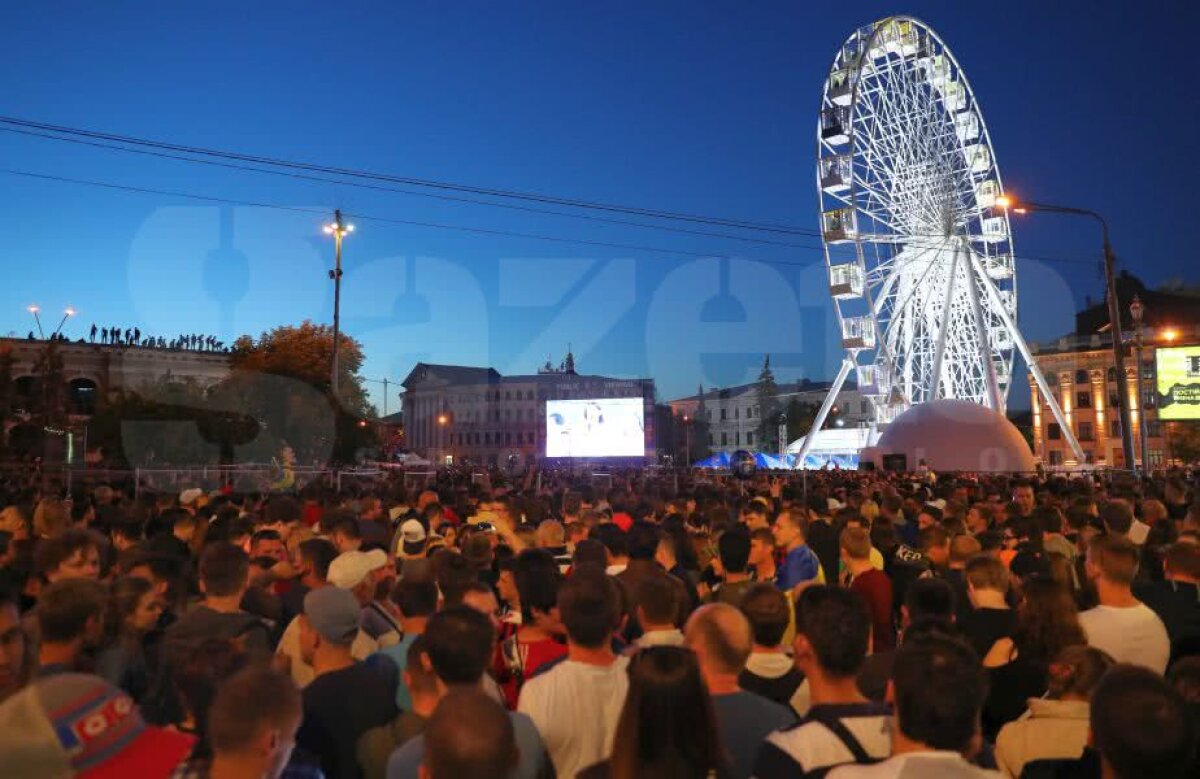 GALERIE FOTO Cum au trăit reporterii GSP finala Ligii » 100.000 de oameni au readus la viață spiritul Kievului pentru un week-end