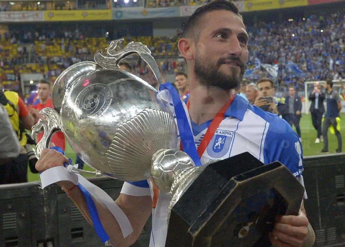 FOTO + VIDEO Descătușare alb-albastră! Oltenii au declanșat nebunia pe Arena Națională după câștigarea Cupei » Imaginile care nu s-au văzut la TV