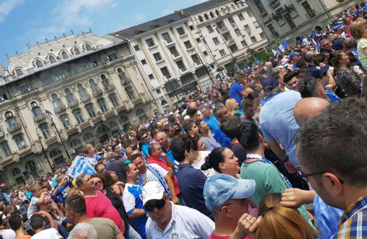 Corespondenţă de la Craiova » VIDEO A început fiesta în Bănie! Nebunie în centrul Craiovei » Ce fac oltenii acum