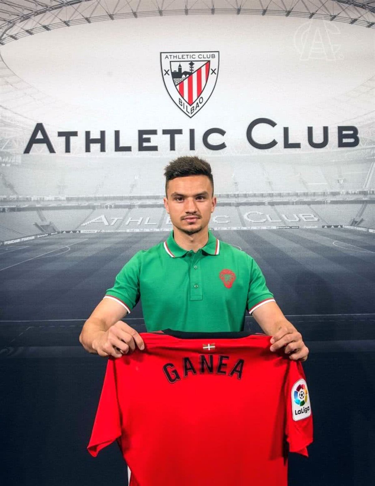 VIDEO + FOTO Cristi Ganea, prezentat oficial la Athletic Bilbao: "Mi s-a îndeplinit visul" » Ce spune despre Spania și echipă