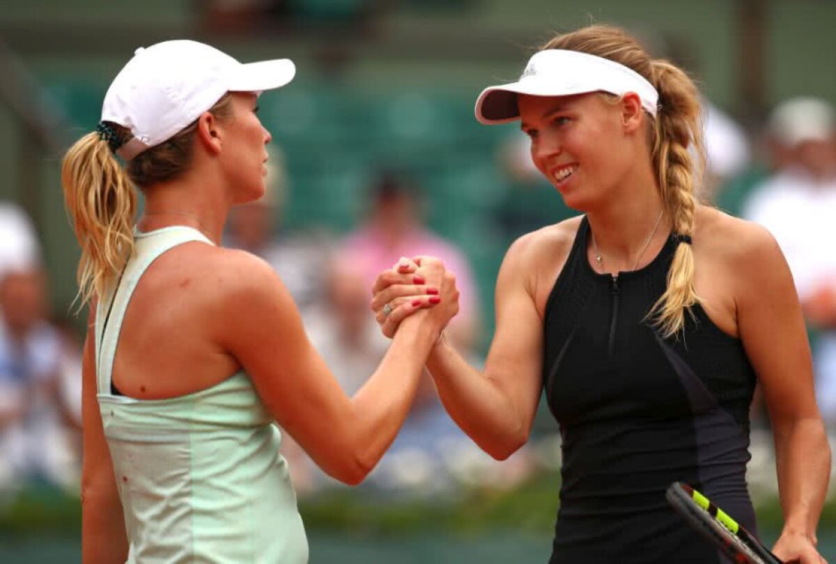 ROLAND GARROS // VIDEO + FOTO Caroline Wozniacki, emoții în primul set jucat la Paris » Cine este adversara din turul secund