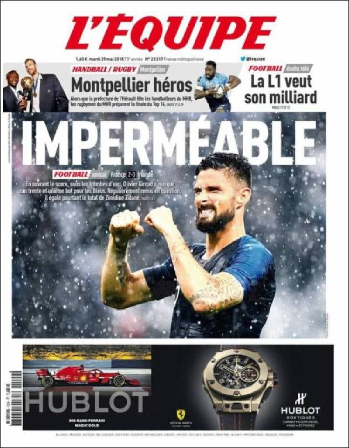 Ce scriu azi ziarele de sport din lume (29 mai 2018)