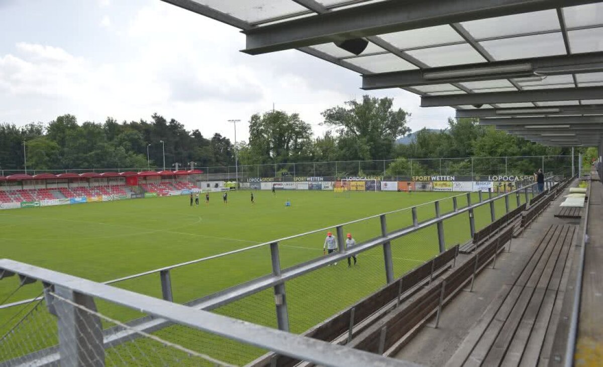 CORESPONDENȚĂ DIN AUSTRIA // GALERIE FOTO Naționala României a ajuns la Graz, locul amicalului cu Chile » Ce "tricolor" a fost în centrul atenției