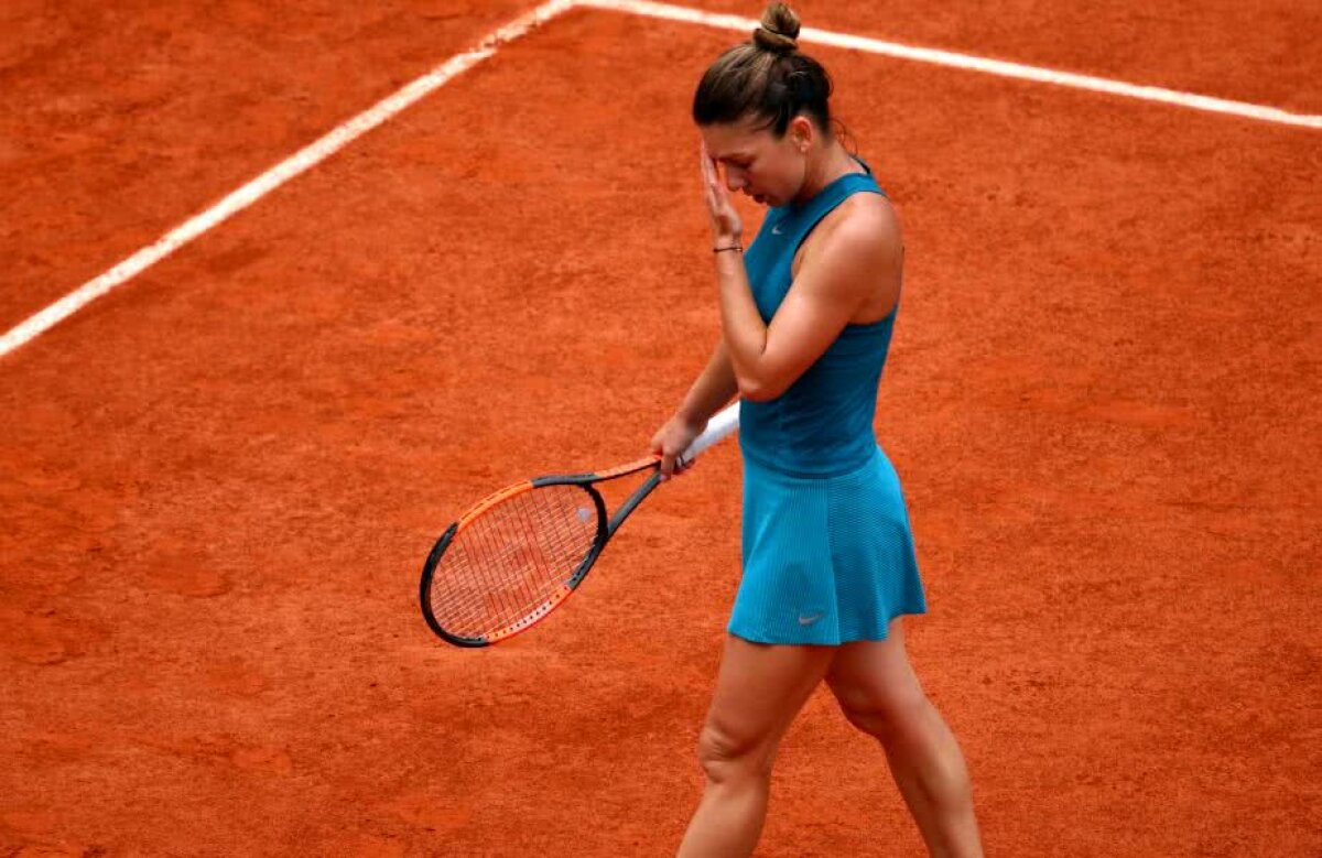 SIMONA HALEP - ALISON RISKE // Nervii Simonei au cedat în primul set! Criză a liderului mondial, când era la un pas să piardă la zero