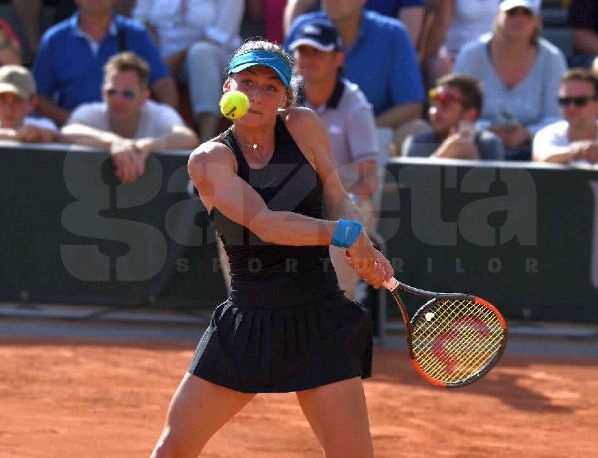 FOTO Kerber nu i-a dat nicio șansă Anei Bogdan! Victorie clară a nemțoaicei în turul 2 la Roland Garros