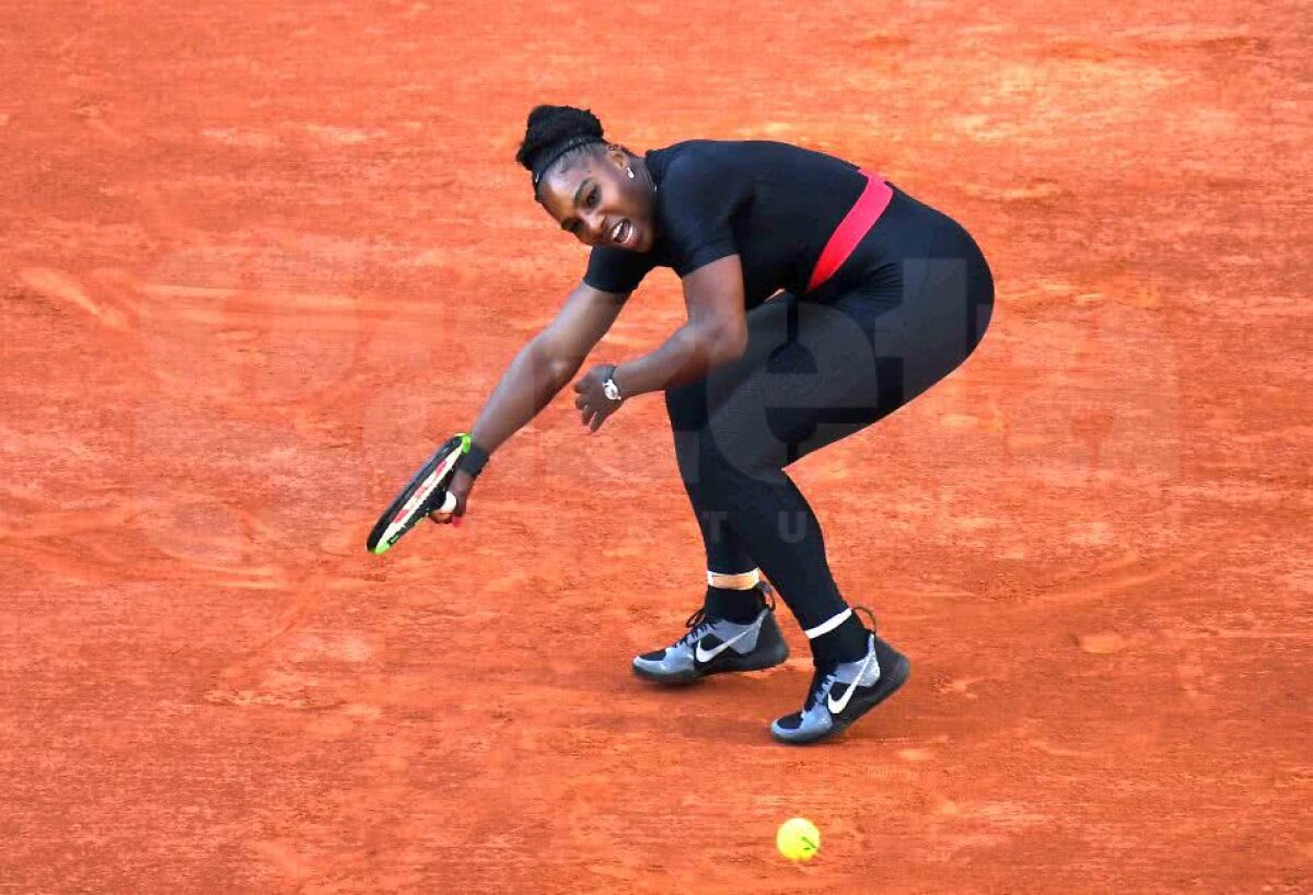 FOTO Serena Williams obține o victorie nesperată, după un start foarte slab » Înfruntare-șoc în turul următor