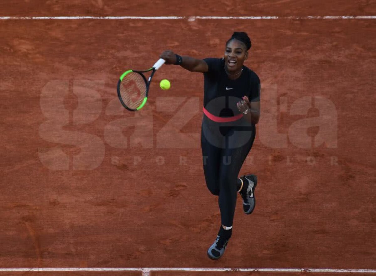 FOTO Serena Williams obține o victorie nesperată, după un start foarte slab » Înfruntare-șoc în turul următor