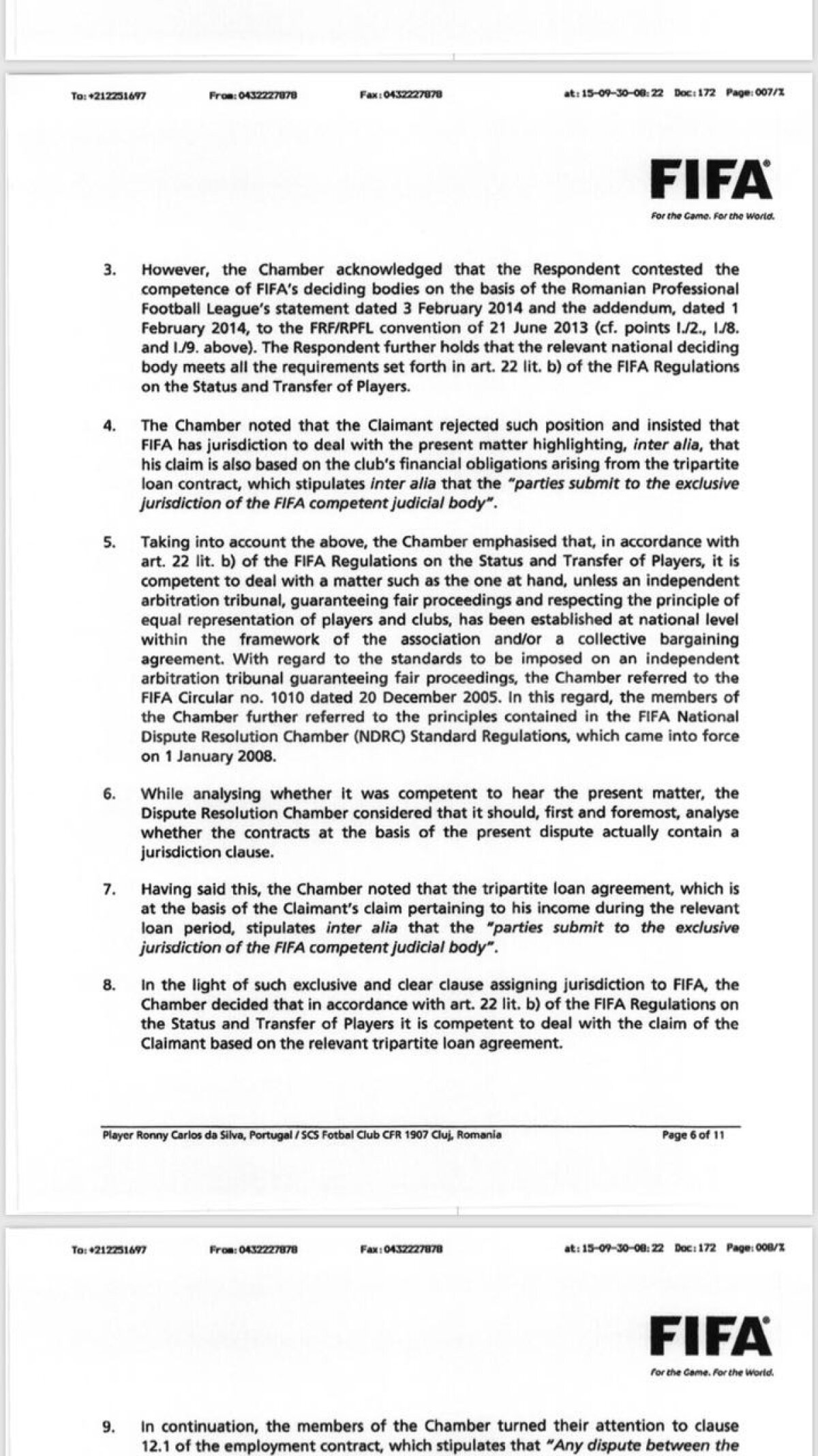 EXCLUSIV CFR Cluj riscă să nu poată juca în Europa! » "Am înștiințat FIFA. Sunt trist"